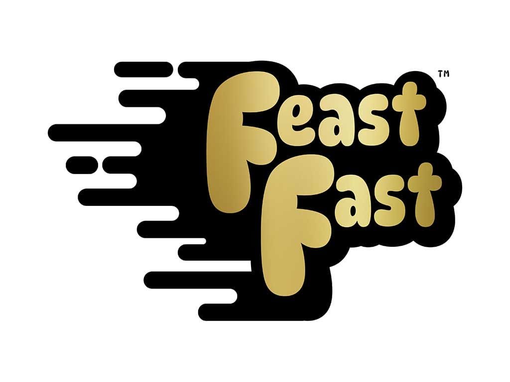 Feast Fast branding and packaging